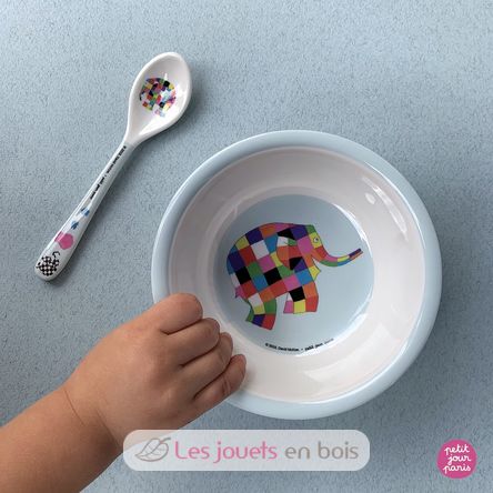 Bol ventouse avec cuillère Elmer PJ-EL702P Petit Jour 3