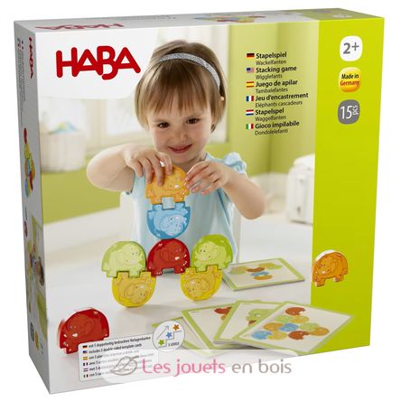Eléphants cascadeurs HA300145-4611 Haba 4