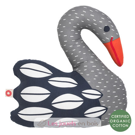 Coussin Ellen Cygne Dark EFK119-008-018 Franck & Fischer 2