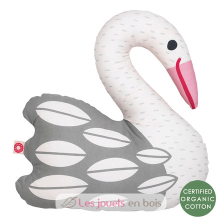 Coussin Ellen Cygne Blanc EFK119-008-019 Franck & Fischer 2