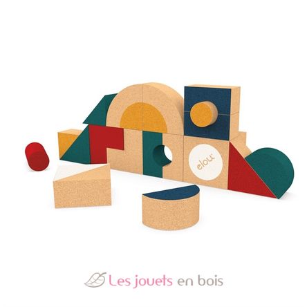 Jeu de construction 18 pièces EL810449 Elou 1