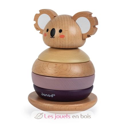 Empilable Culbuto Koala en bois J08601 Janod 3