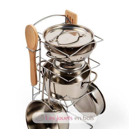 Ensemble de casseroles et poêlons BJ36019 Bigjigs Toys 4