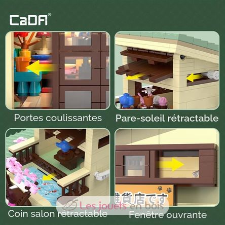 Epicerie japonaise Kitty 921 pièces C66015W CaDA 8