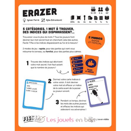 ERAZER jeu d'ambiance GI-HQERA Gigamic 3
