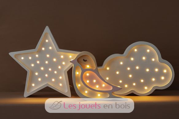 Lampe Veilleuse Étoile blanche LL019-001 Little Lights 7