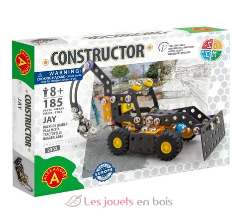 Constructor Jay - Tractopelle AT2332 Alexander Toys 2