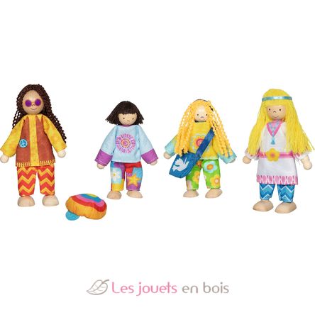 Famille de poupées flexibles Love GK51442 Goki 5