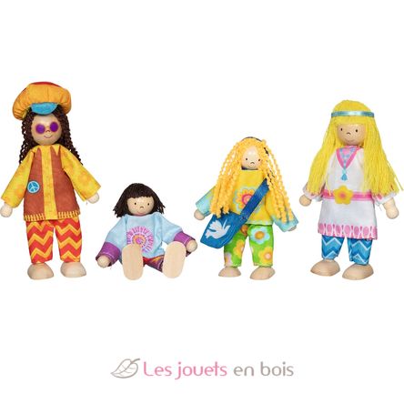 Famille de poupées flexibles Love GK51442 Goki 6
