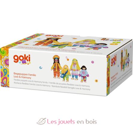 Famille de poupées flexibles Love GK51442 Goki 7