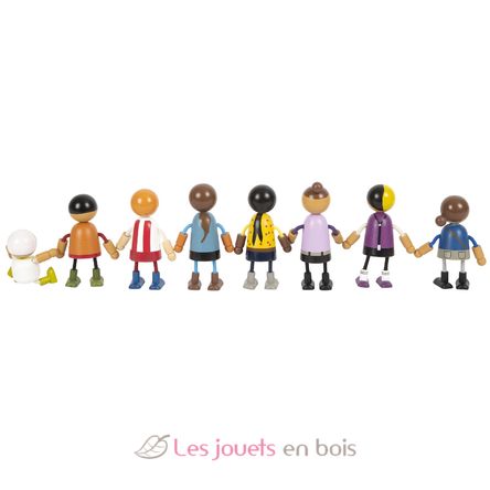 Famille de poupées souples avec bébé LE12426 Small Foot company 7