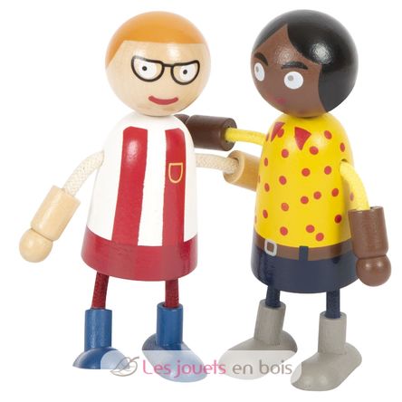 Famille de poupées souples avec bébé LE12426 Small Foot company 10