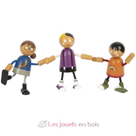Famille de poupées souples avec bébé LE12426 Small Foot company 11