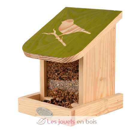 Mangeoire silo pour oiseaux avec silhouette ED-FB540 Esschert Design 2