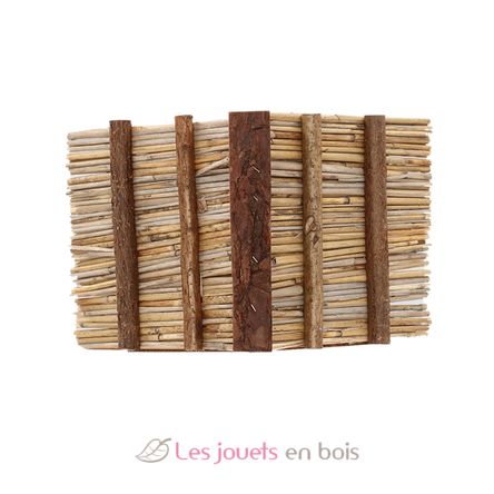 Mangeoire pour oiseaux - Toit en osier ED-FB89 Esschert Design 6