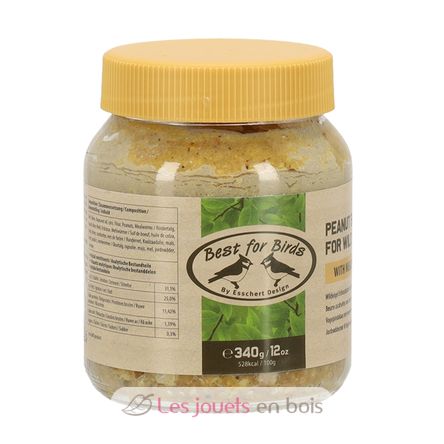 Beurre de cacahuète pour oiseaux