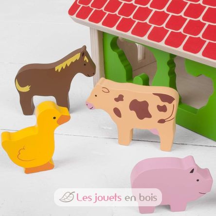 La ferme aux animaux BJ-BB108 Bigjigs Toys 6