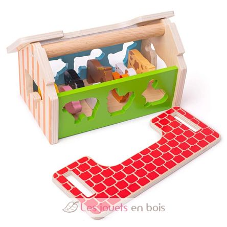La ferme aux animaux BJ-BB108 Bigjigs Toys 2