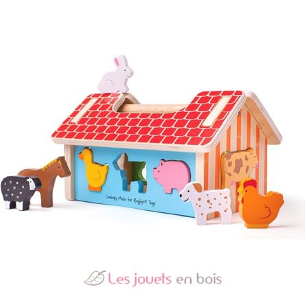 La ferme aux animaux BJ-BB108 Bigjigs Toys 1