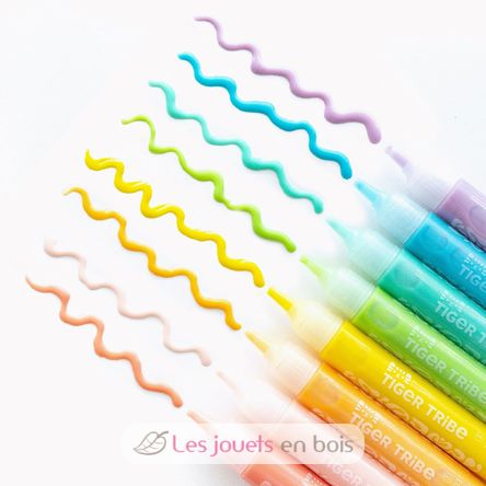 Feutres effet popcorn en relief TT-7-0170 Tiger Tribe 2