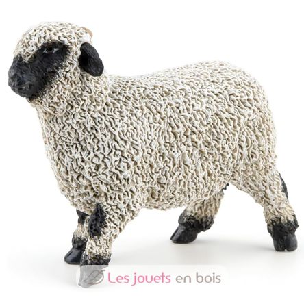 Figurine Mouton nez noir du Valais PA-51194 Papo 3