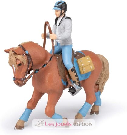 Figurine Cheval du jeune cavalier PA51544-3521 Papo 5