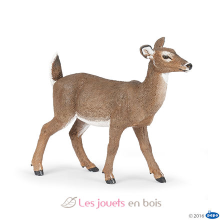 Figurine Biche de Virginie PA50218 Papo 1