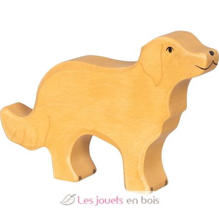 Figurine Golden Retriever HZ80357 Holztiger 1