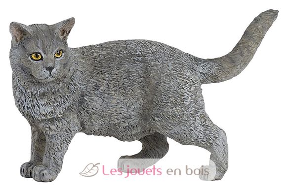 Figurine chat Chartreux PA54040 Papo 1