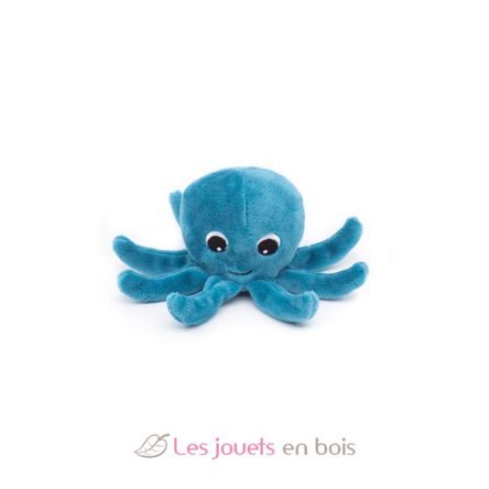 Peluche Ptipotos Pieuvre bleu Filou DE74100 Les Déglingos 6