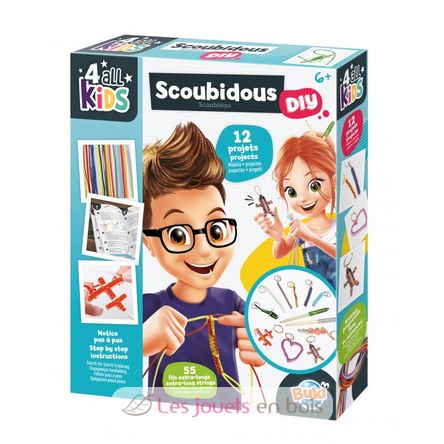 Kit Créatif - Scoubidous BUK-FK002 Buki France 1