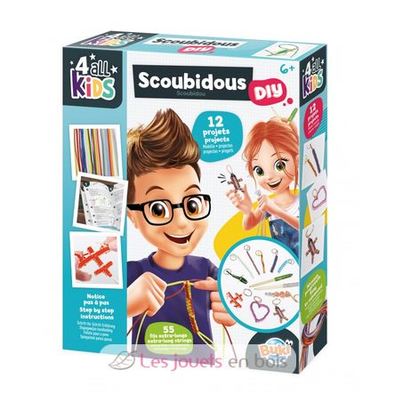 Kit Créatif - Scoubidous BUK-FK002 Buki France 1