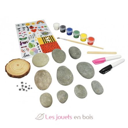 Kit de galets à décorer BUK-FK005 Buki France 2