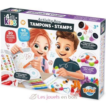 Kit d'activité créative Tampons BUK-FK012 Buki France 1