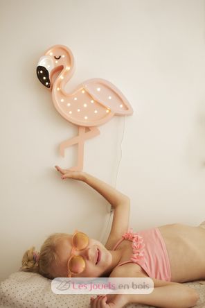 Lampe Veilleuse Flamant rose LL048-335 Little Lights 2