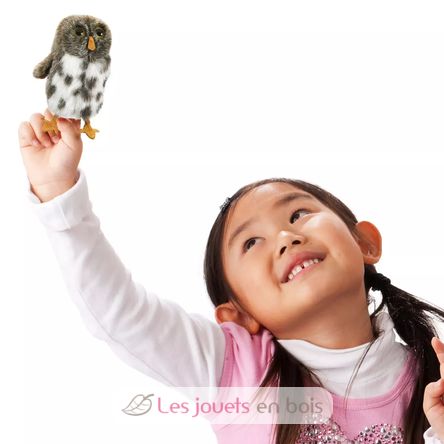 Marionnette à doigt Chouette tachetée FO-2638 Folkmanis 2