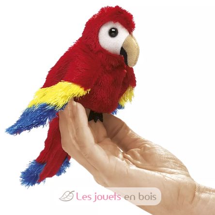 Marionnette à doigt Perroquet FO-2723 Folkmanis 1