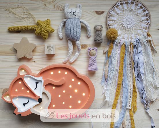 WHA&DARREN Renard Lampe veilleuse pour enfants Chambre Lampe Bebe