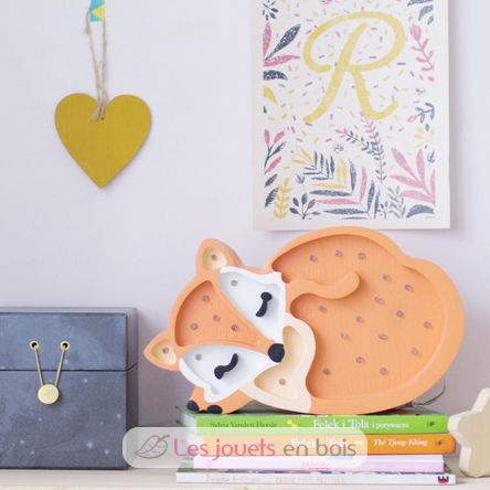 WHA&DARREN Renard Lampe veilleuse pour enfants Chambre Lampe Bebe