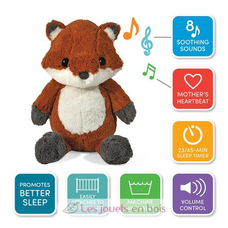 Peluche musicale Frankie le renard CloudB-7470-FX8 Cloud b 3