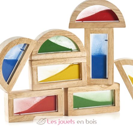 Blocs arc-en-ciel - Sable G3014 Guidecraft 3