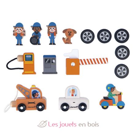 Garage en bois Ville J05918 Janod 2