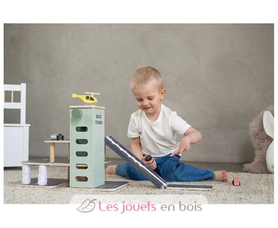 Toboggan Voiture, Circuit Voiture Enfant 2 Ans avec 4 Voitures,Garage  Voiture Enfant,Circuit Montessori Voiture,Garage en Bois pour Enfant,Rampe  Voiture Jouet,Circuit en Bois,Cadeau Garçon 2 Ans. : : Jeux et  Jouets