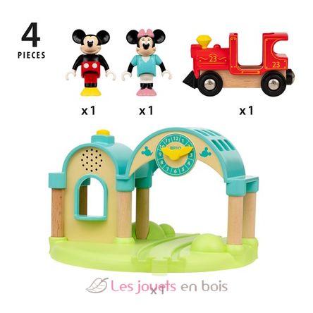 Gare à enregistreur vocal Mickey Mouse BR-32270 Brio 6