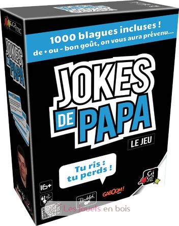 OIKA OIKA - Jokes de Papa 1000 blagues : Tu ris, tu perds ! 😁🤣😭 Pas si  facile de ne pas rire.😐 Y parviendrez-vous ? Dès 16 ans