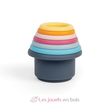 Gobelets de bain empilables BJ35053 Bigjigs Toys 4