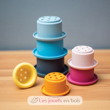 Gobelets de bain empilables BJ35053 Bigjigs Toys 6