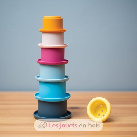 Gobelets de bain empilables BJ35053 Bigjigs Toys 7