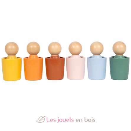 Gobelets de tri Montessori avec figurines LE12813 Small Foot company 4
