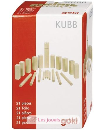 Mini-KUBB, jeu des Vikings GO56745-5251 Goki 3